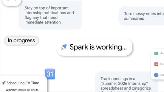Google confirms that Gemini Spark is underlined by the Gemini 3.6 Flash model and the Google Antigravity harness. (Official photo)