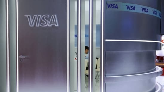 Visa plans to cut 2,600 jobs ahead of earnings as it focuses on efficiency.  (REUTERS/Florence Lo/File Photo) (REUTERS)