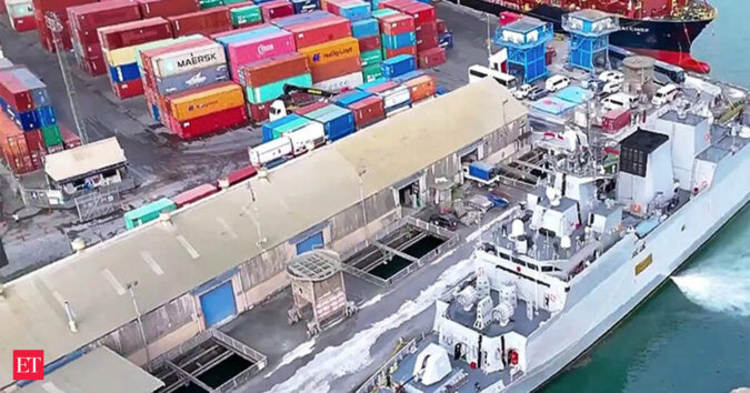 Indian companies build inventories amid rising commodity prices, supply chain risks: Report ET logo