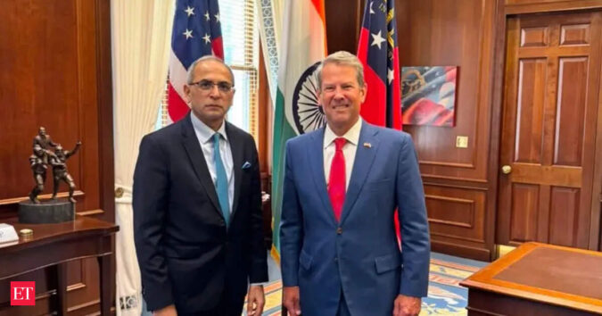 Envoy Kwatra deepens India-US ties through talks on trade, education, investment in Georgia ET logo