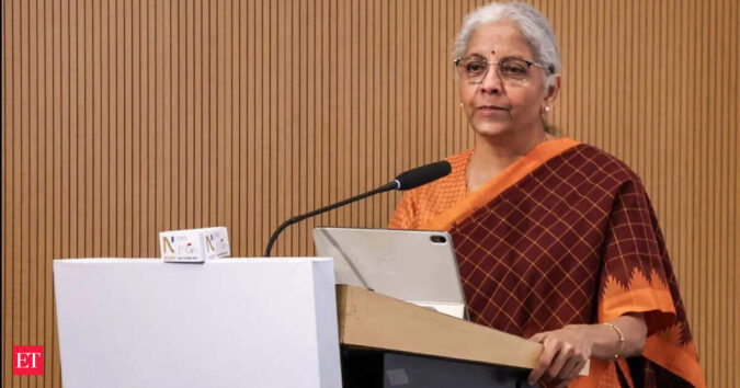 Internship scheme aims to bridge skill gap among youth: Nirmala Sitharaman ET logo