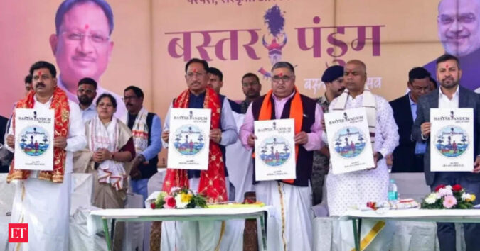 Chhattisgarh steps up geospatial, logistics planning with two PM GatiShakti pacts ET logo