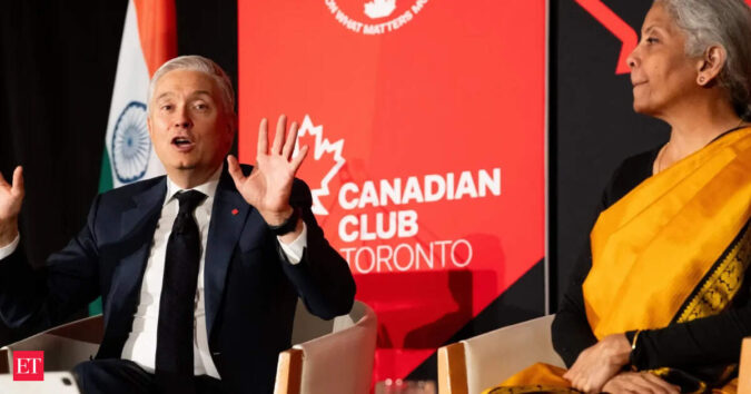 India, Canada set $70 billion trade target, widen economic partnership ET logo