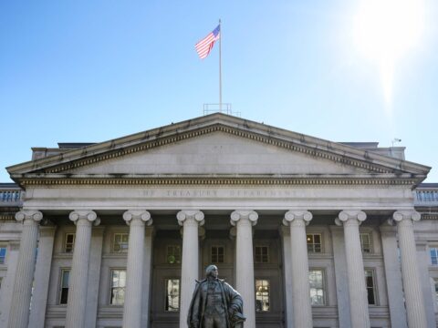 US Treasury bond buybacks may lower yields temporarily, but inflation, deficits and heavy borrowing could keep US bond yields under pressure. (AFP)