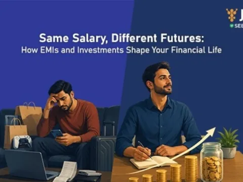 Same Salary, Different Futures: How EMIs and Investments Shape Your Financial Life This story uncovers how lifestyle choices can shape financial futures, impacting wealth accumulation over time.