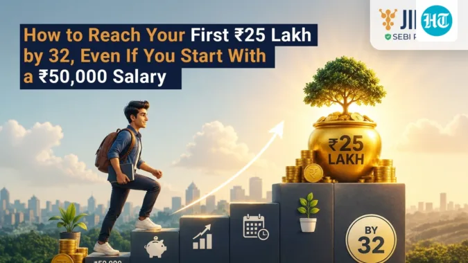 By saving a portion of your income consistently and increasing contributions as your salary grows, achieving  ₹25 lakh by 32 is within reach - showing that financial success is possible even with modest beginnings.