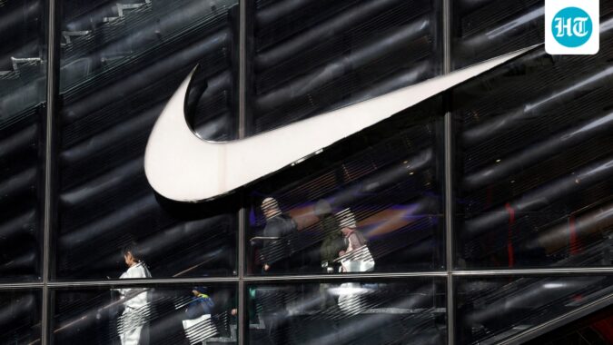 Nike stock fell more than 3% to a fresh 52-week low as On Holding's weak sales and outlook added pressure to the sportswear sector. (REUTERS/Kylie Cooper/File Photo) (REUTERS)