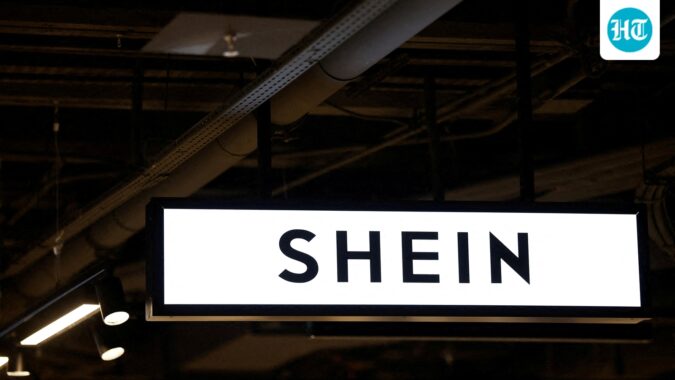 FILE PHOTO: A Shein logo is seen at the first physical space of Chinese online fast-fashion retailer Shein on its opening day inside the Le BHV Marais department store, the Bazar de l'Hotel de Ville, in Paris, France, November 5, 2025. (REUTERS)