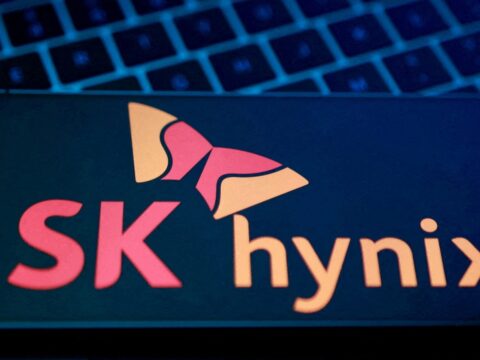 SK Hynix will buy back $28.61 billion in shares as AI memory demand stays strong, while investors watch chip prices, AI spending and shareholder returns. (REUTERS/Dado Ruvic/Illustration/File Photo) (REUTERS)