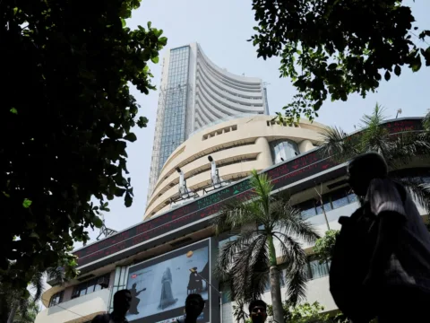Stock market indices open lower amid rising crude oil prices and renewed geopolitical concerns on Tuesday. (REUTERS File)