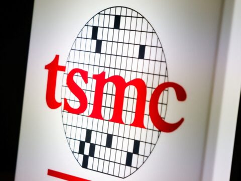 TSMC sales jumped 44.7% in July as strong AI chip demand boosted revenue, with Nvidia and Google among major customers driving the semiconductor boom.  (REUTERS/Ann Wang) (REUTERS)