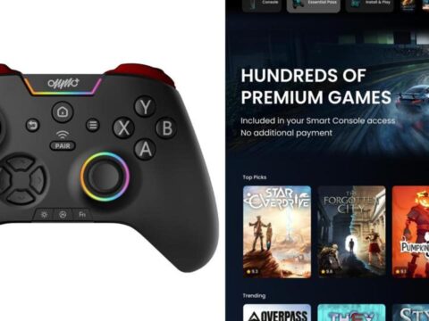 ONMO+ is a little gaming console with big ambitions, and genuine potential The ONMO+ console is priced at ₹4,999 and can run titles including Cricket 26 and Cyberpunk 2077. (Vishal Mathur | HT picture)