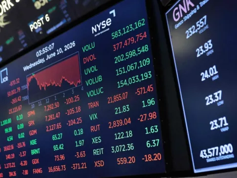 S&P 500 hits a new intraday record as US stocks rise (Photo by Michael M. Santiago / GETTY IMAGES NORTH AMERICA / Getty Images via AFP) (Getty Images via AFP)