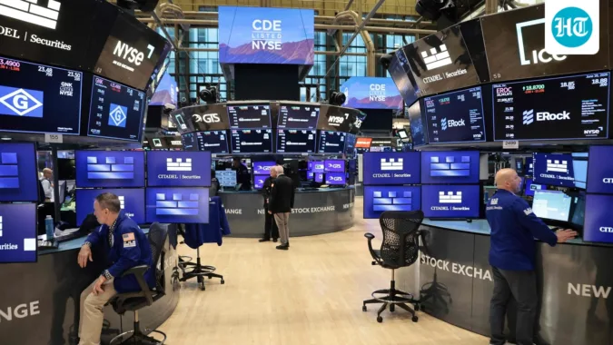 US stock futures tumble premarket as Middle East tensions, higher oil prices and Treasury yields pressure Nasdaq, S&P 500 and Dow futures. (Photo by Michael M. Santiago / GETTY IMAGES NORTH AMERICA / Getty Images via AFP) (Getty Images via AFP)