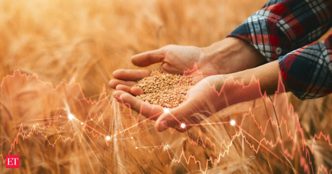 War, weather push crop prices to biggest monthly gain Since 2012 ET logo