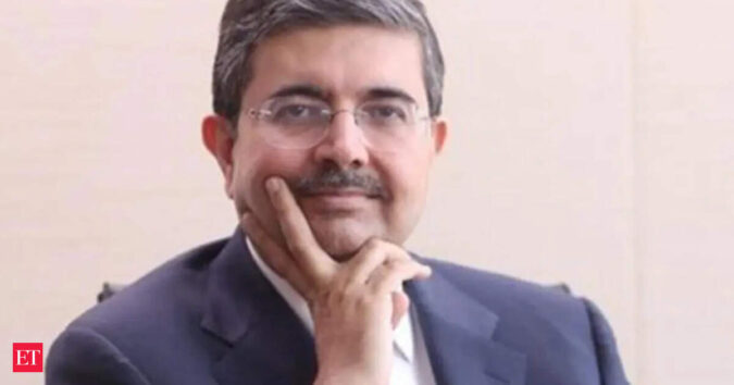 Uday Kotak sees GDP resilience, warns India not to lower guard ET logo