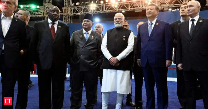BRICS leaders push faster, cheaper cross-border payments, deeper use of local currencies ET logo