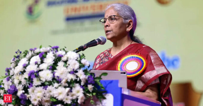 India placed better in economy despite global challenges, says FM Sitharaman ET logo