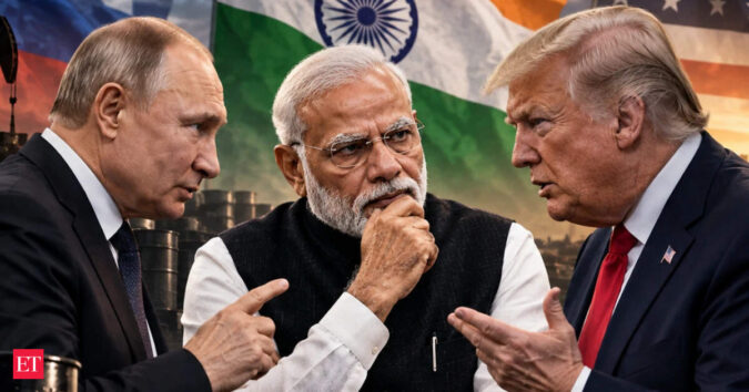 India’s $40.8 billion Russian crude imports put it in Trump’s 100% tariff line of fire ET logo