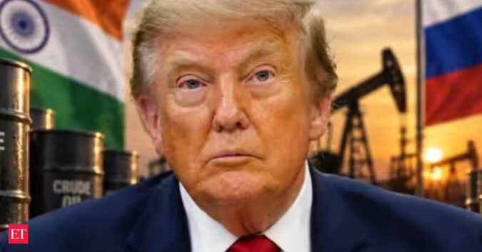 Trump signs Russia-Iran sanctions law, opens door to 100% tariffs on India ET logo