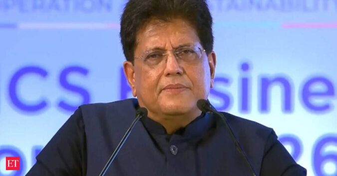 India studying details of US tariffs on Russian oil buyers: Piyush Goyal ET logo