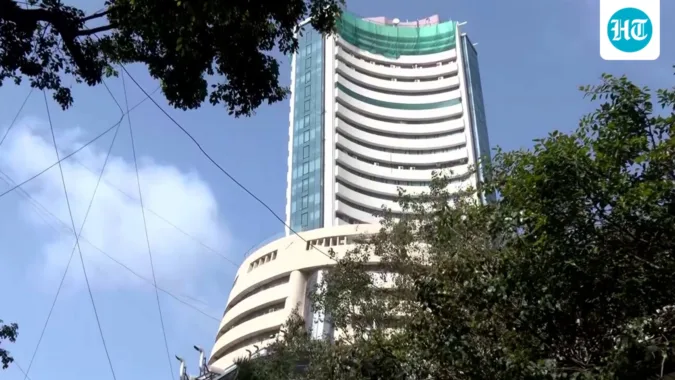 From the 30 Sensex firms, Eternal, Sun Pharma, Titan, Adani Ports, Tata Steel and HDFC Bank were among the major laggards. (ANI Video Grab)