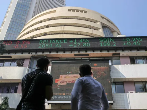 The decline comes after both indices lost 2.2% over the past seven sessions, falling in six of them. (PTI)