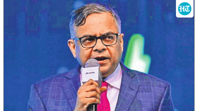 Tata Sons chairman N Chandrasekaran. (Reuters)