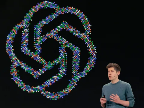 OpenAI CEO Sam Altman launches Dots AI agent for enterprise users (Getty Images via AFP)