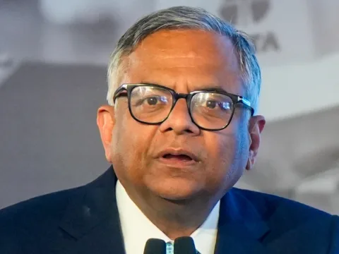 As Chandrasekaran was an ‘interested party’, he recused himself from the proceedings of this crucial resolution (PTI)