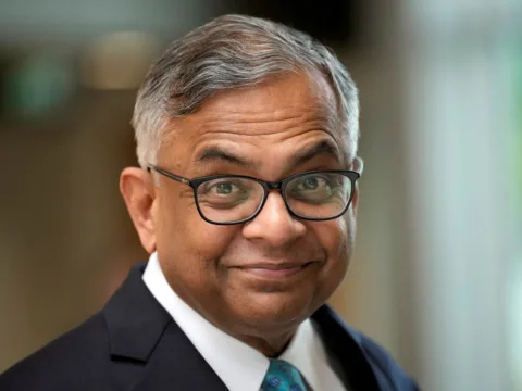 Noel Tata opposed Chandrasekaran’s continuance on Thursday, while Tata Trusts termed the decision “illegal.” (via REUTERS)