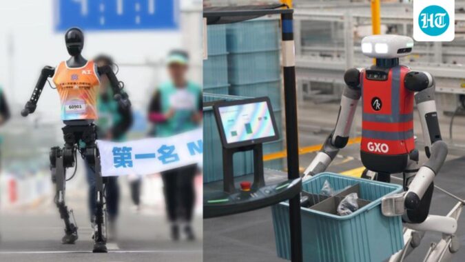 What the robots are telling us X-Humanoid Tien Kung and (right) Agility Robotics Digit. (Official photos)