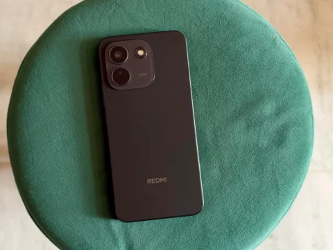 The Redmi Note 17 Pro Max is a mix of clean lines, with a focus on ergonomics (Vishal Mathur/HT Photo)