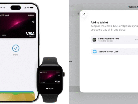 Apple Pay launched in India: Step-by-step guide on how to use on iPhone, iPad and Apple Watch Customers with Axis Bank-issued Visa and Mastercard credit cards can add their cards to Apple Pay (Official/Screengrab)