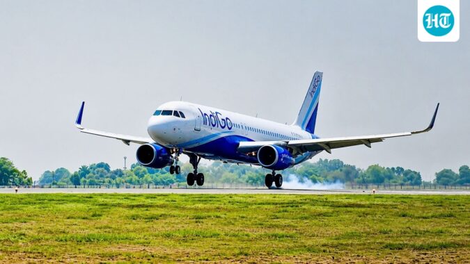 Scheduled domestic airlines carried 12.13 million passengers in August, down from 12.95 million in the same month last year, the report said. (HT Photo)