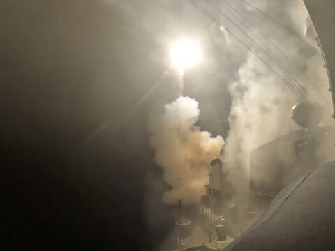 Sensex, Nifty see sharp drop amid Iran-US conflict flare-up; brent crude skyrockets A screengrab from a video obtained from social media on September 1, 2026, shows a missile launch on the day US Central Command (CENTCOM) said US forces carried out strikes on Iranian military target. (REUTERS)