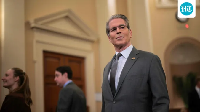 Scott Bessent warns of new US sanctions targeting Iran. (File Photo/Getty Images via AFP)
