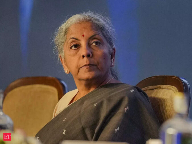 Nirmala Sitharaman reaffirms govt’s fiscal discipline push, puts public debt target at 50% of GDP by 2030 ET logo
