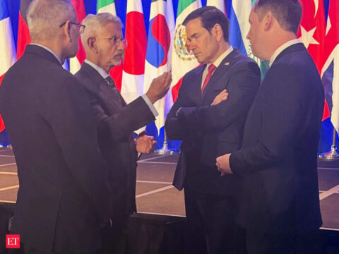 ‘Took stock of our bilateral cooperation’: EAM Jaishankar meets US Secy of State Rubio on sidelines of G20 ET logo