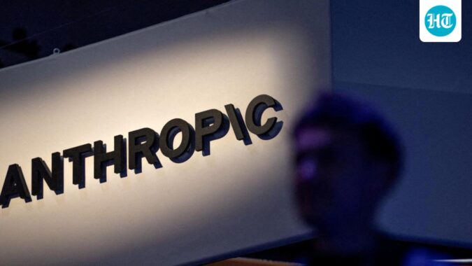 FILE PHOTO: An Anthropic logo is displayed at Moscone Center during the Dreamforce 2026 technology summit in San Francisco, California, US, September 17, 2026. (REUTERS)