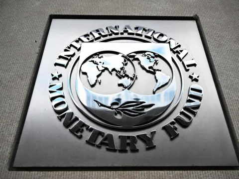 IMF also noted India’s achievements in carving out a way to negate the trade disruption in the global economy. (AFP)