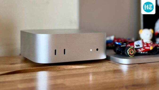 Apple Mac mini with M6, a sense of intrigue and a powerful transformation One of Mac mini’s visual tricks, particularly since the redesign, has been minimalism. (Vishal Mathur / HT Photo)