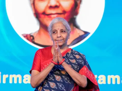 She attributed much of the pressure on the currency to external challenges, while maintaining that India’s macroeconomic fundamentals remained sound. (PTI)