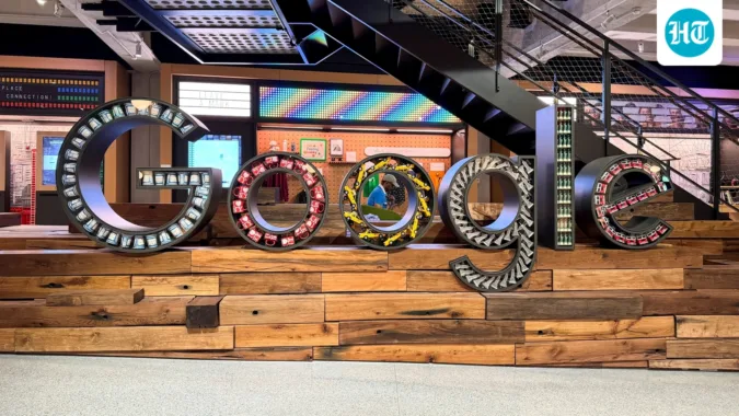 FILE PHOTO: Google logo is displayed at Google's headquarters in New York City, U.S., July 1, 2026. (REUTERS)