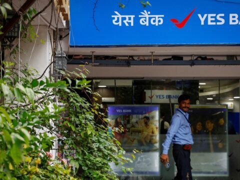 Supreme Court blow to Yes Bank’s bond kill Yes Bank shares plunged 14.5% to ₹18.12 on the NSE, turning the worst-performer in the Nifty Bank index. (Reuters/ Representational)