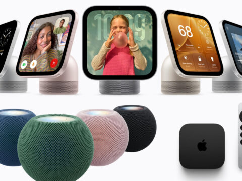 Apple Home push starts with HomeView, new HomePod mini and a powerful Apple TV 4K (Clockwise from top) The Apple HomeView with a 7-inch Retina Display, a new Apple TV 4K and the colourful HomePod mini 2 ((official images))