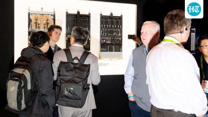 Analysts at Nvidia technology conference in March.