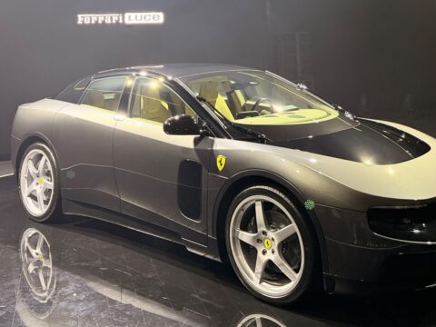 Ferrari Luce, Italian supercar maker's first all-electric car.