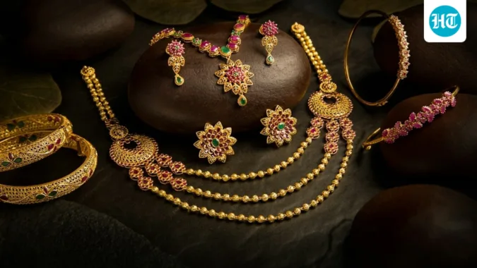 Gold prices fell across the market on Monday, while rates varied by city. (Unsplash/Representational)